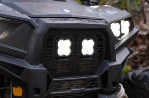 Polaris RZR XP Grille Kit - Diode Dynamics - Stage Series LED Grille Kit - Pro Yellow Combo - `14-`18